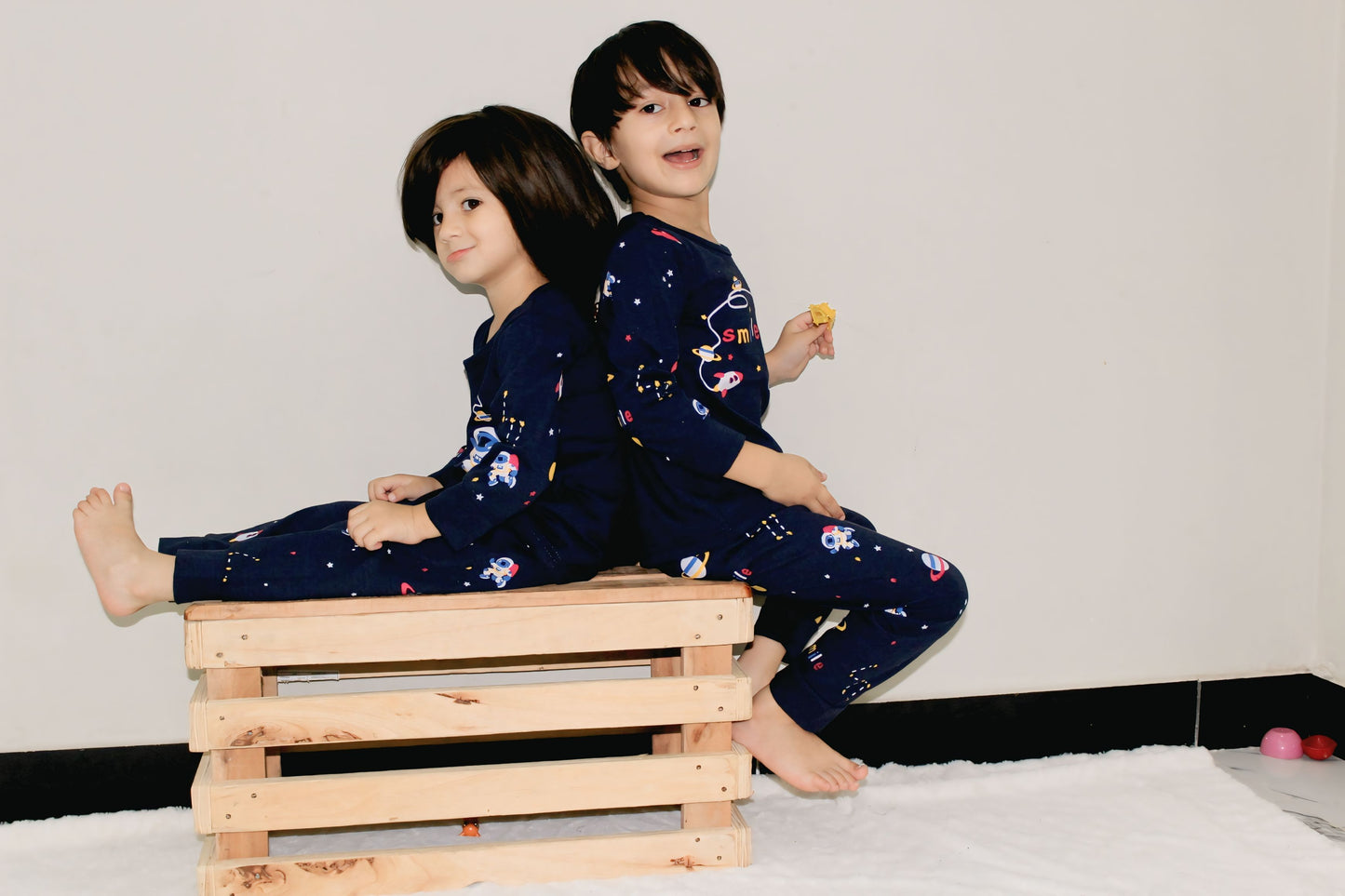 Blue Spaceship Kids wear (Each)