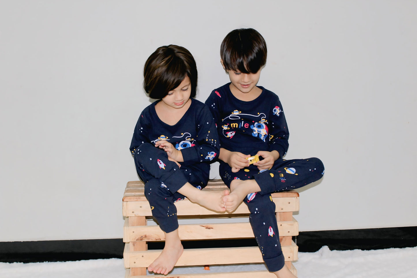 Blue Spaceship Kids wear (Each)