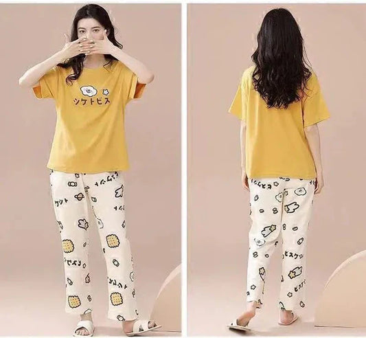 Chinese Printed Night Suit