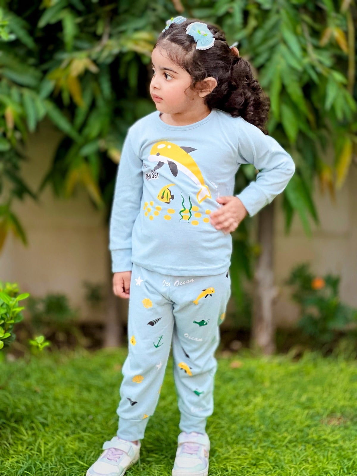 Dolphin Printed Kids Wear (Each)