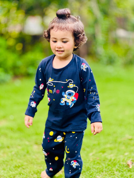 Blue Spaceship Kids wear (Each)