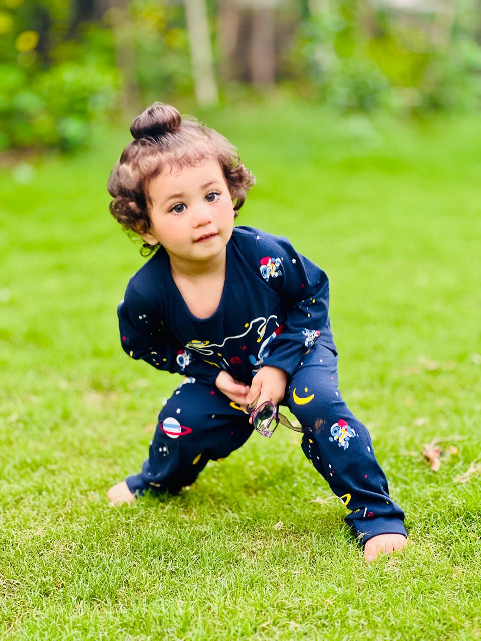 Blue Spaceship Kids wear (Each)