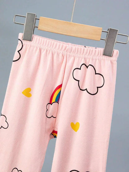Pink Raimbow Printed Kids Wear (Each)