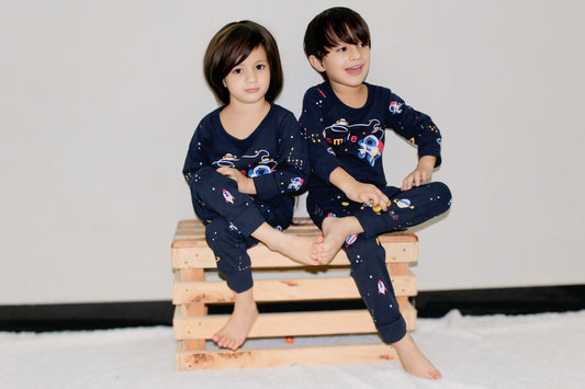 Blue Spaceship Kids wear (Each)