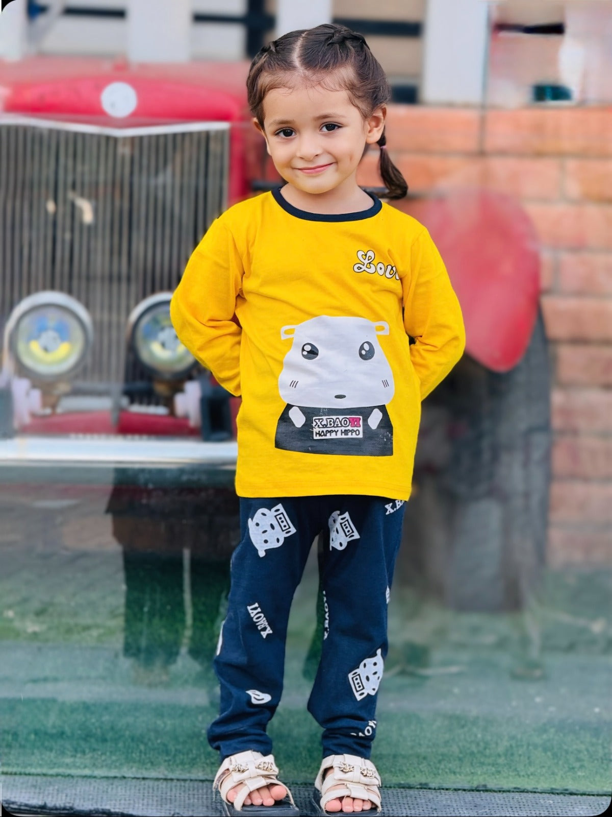 Yellow Love Kids Wear (Each)
