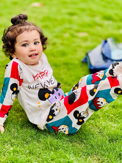 Happy New Year Printed Kids Wear (Each)