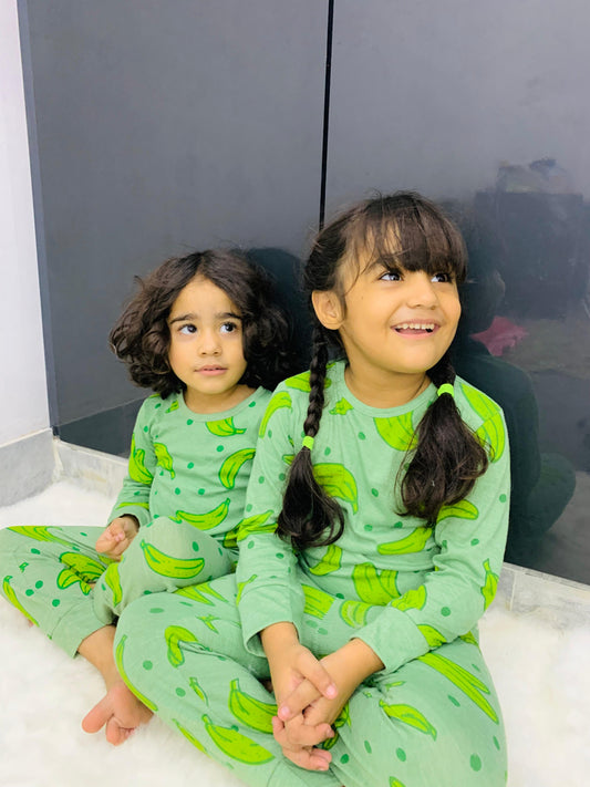 Banana Printed Kids Wear (Each)