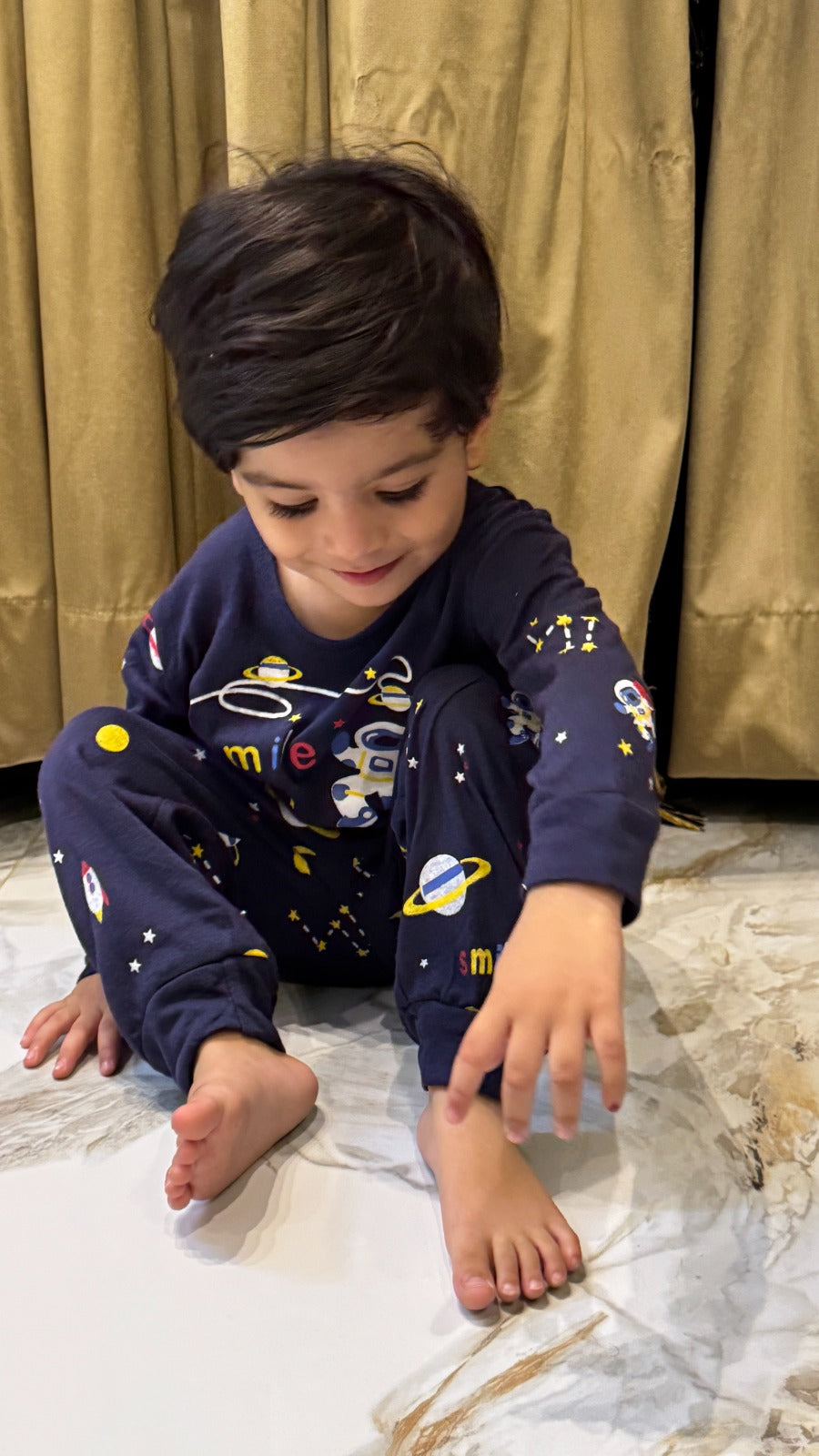 Blue Spaceship Kids wear (Each)