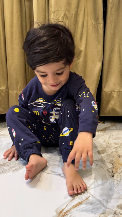 Blue Spaceship Kids wear (Each)
