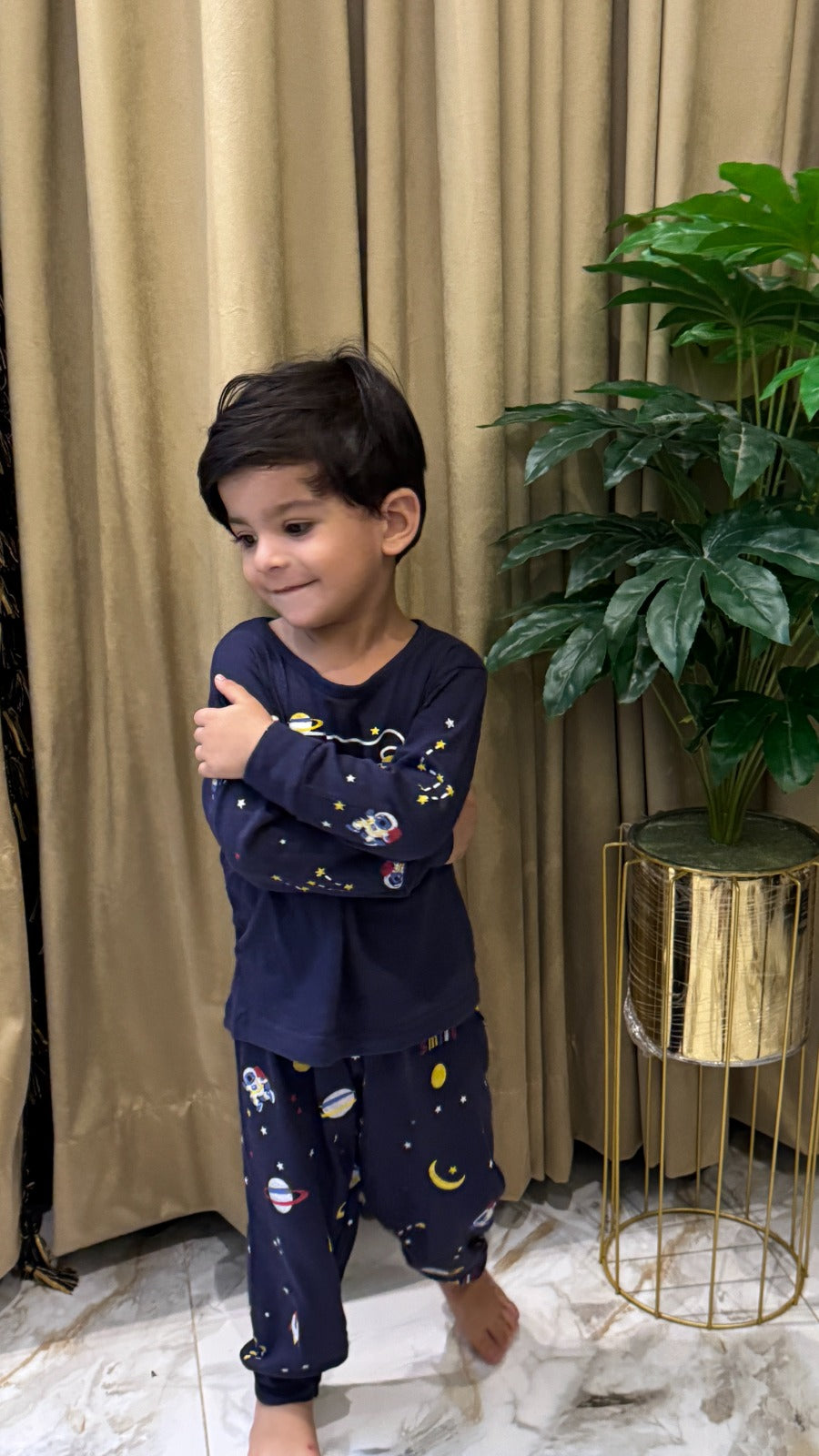 Blue Spaceship Kids wear (Each)