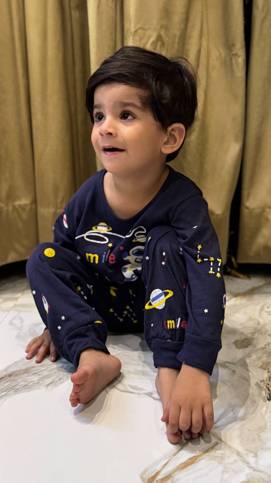 Blue Spaceship Kids wear (Each)