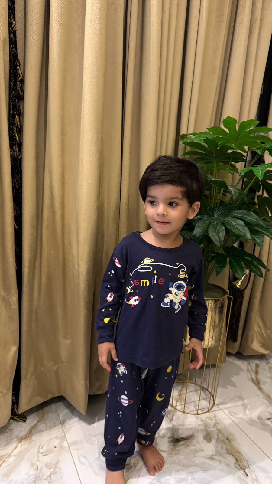 Blue Spaceship Kids wear (Each)