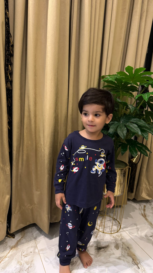 Blue Spaceship Kids wear (Each)