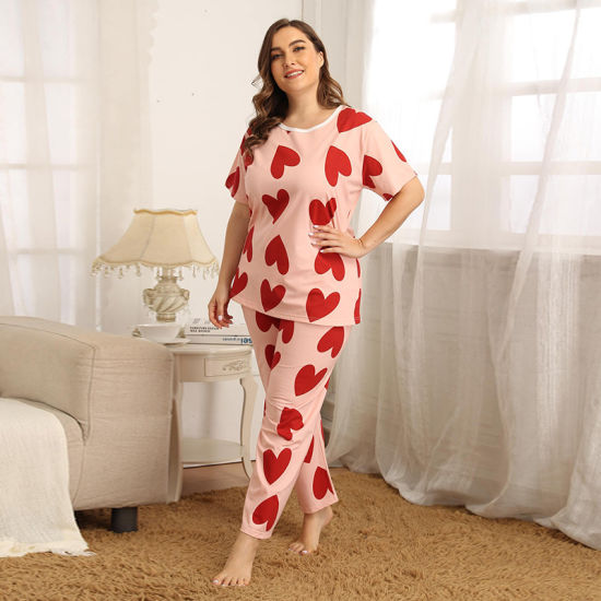 Pink Dilber Printed  Night Suit