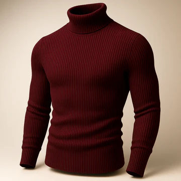 Maroon High Neck For Mens